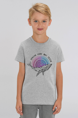 Spread Love Shirt Kids - Zeachild  - fair - bio - vegan - organisch - umweltfreundlich